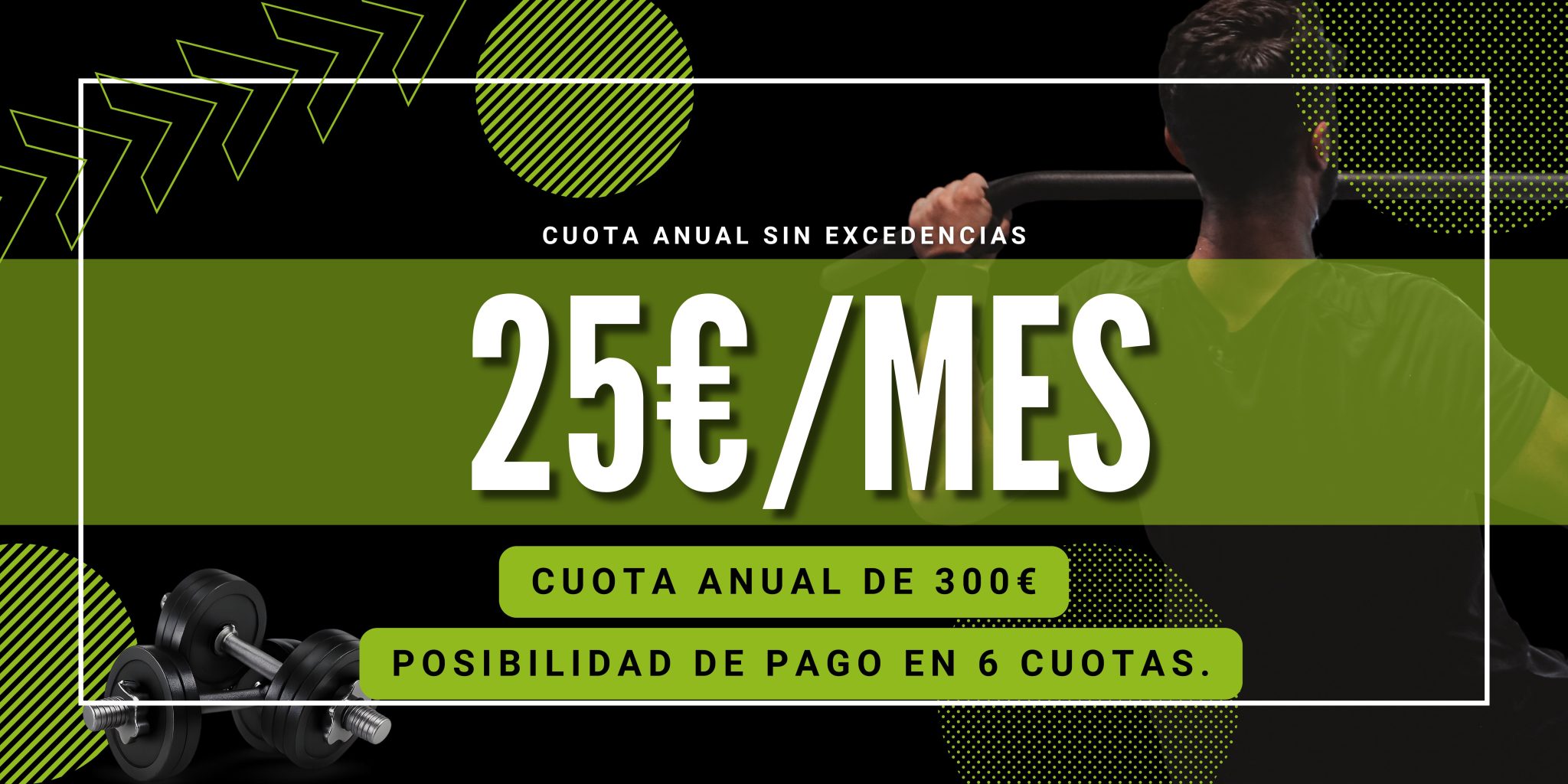 promocion-anual-sin-excedencias Promoción 25€/mes cuota anual sin excedencias.